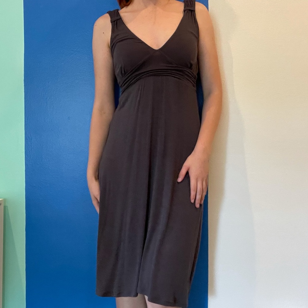 Ella Moss grey dress extra-small Anthropologie